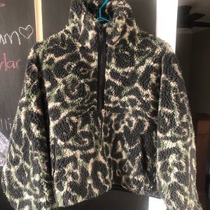 Aritzia Sherpa Quarter Zip